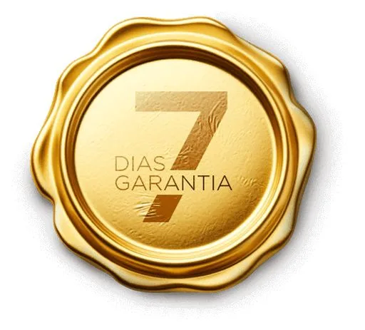 Selo de garantia incondicional de 7 dias